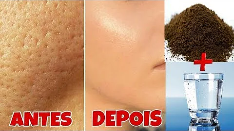 Quantos minutos tem que deixar o pó de café no rosto?