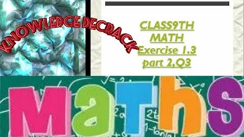 MATRICES AND DETERMINANTS,CHAPTER NO 1,EXERCISE 1.3 ,QUESTION 3,CLASS 9TH MATH BY KNOWLEDGE DECRACK.