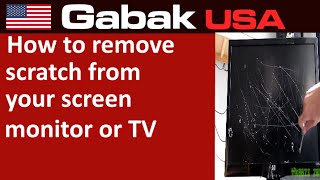 How to remove scratch from your screen monitor or TV - JOKE screenshot 2