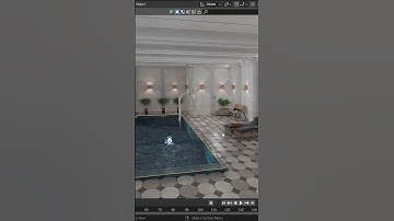 3D pool blender #blender #blendertutorial #designer