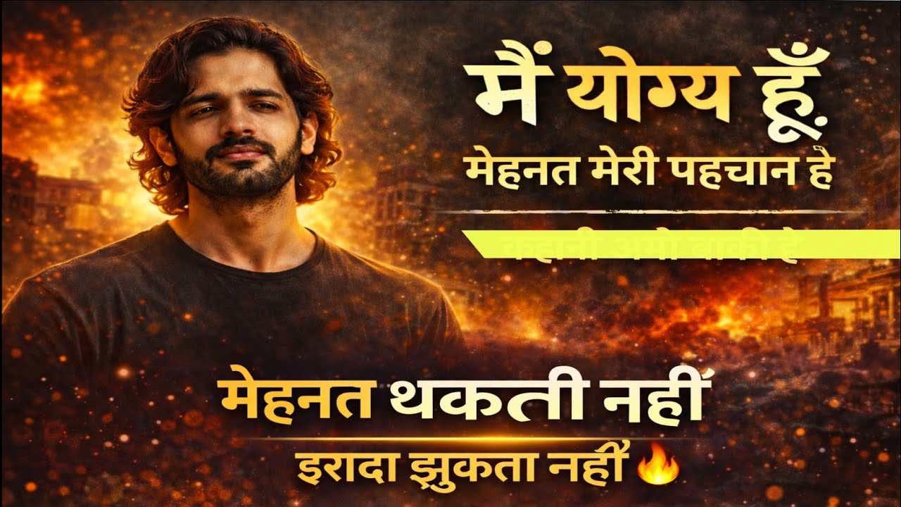 मैं ज़िद्दी हूँ (Main Ziddi Hoon) | Official Motivational Rap | The Anthem of Success