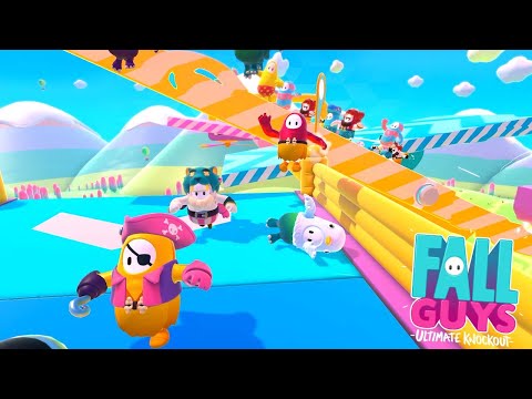 今一番売れてる60人で遊ぶパーティゲームの新ステージが面白すぎる【 Fall Guys 】