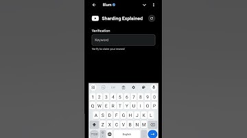 Sharding Explained Blum Code | Blum Video Code #blumcode #blumvideocode