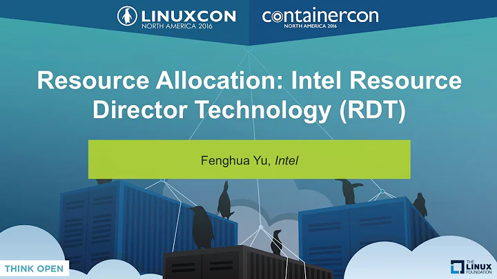 Resource Allocation: Intel Resource Director Techn...
