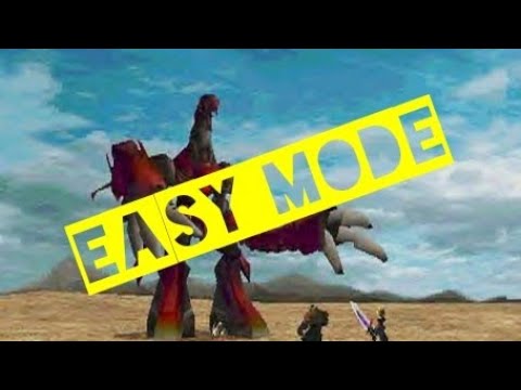Final Fantasy 7 - Ruby Weapon - Foolproof Materia combination (Easy kill)