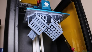 Time lapse of Anycubic Photon printing some of our designs