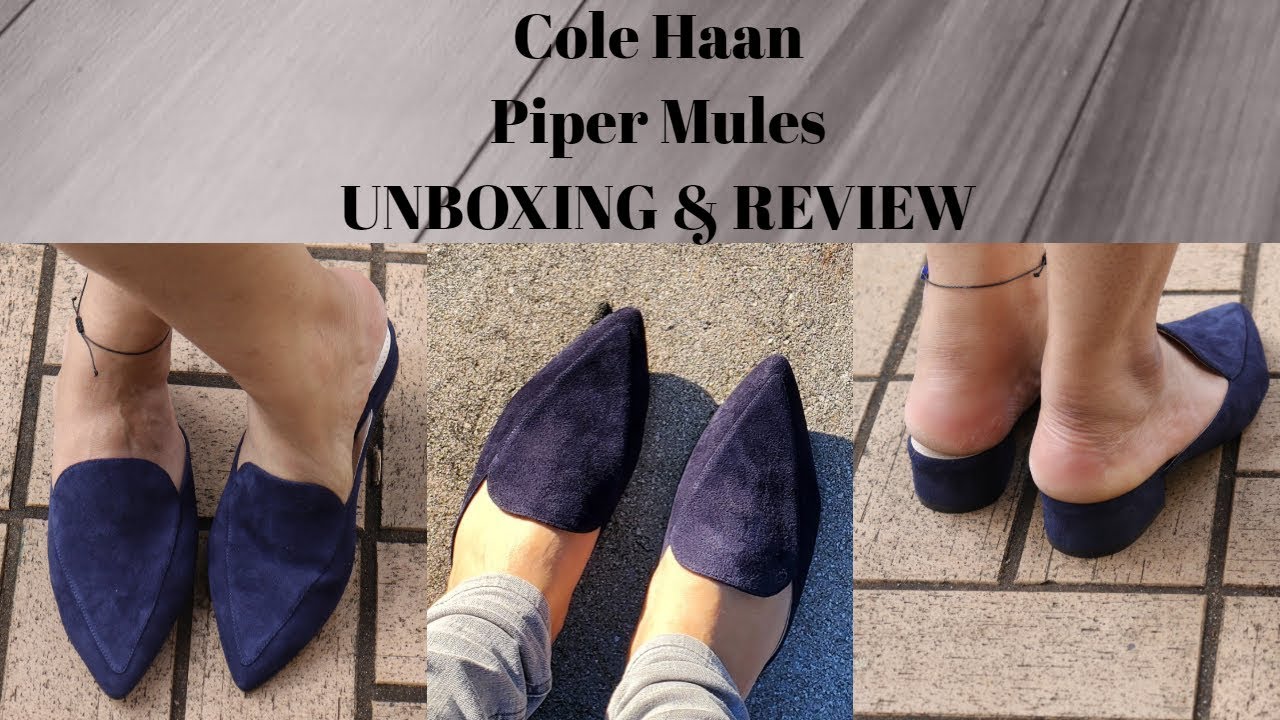 Cole Haan Piper Mules I Unboxing 