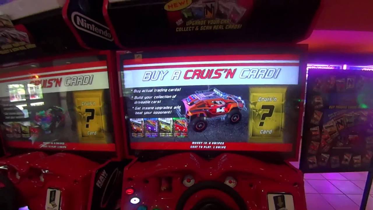 First footage - Cruis'n Blast (Prototype) Arcade Game By Nintendo/Raw  Thrills 