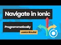 How to use the useIonRouter hook to navigate in Ionic Framework (React hook)