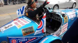 Athlete Statistics Chicago Cubs Car Outside Wrigley Field Joe Limas Turned His Replica Bugatti to a Fan Head Turner