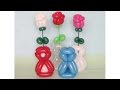 Ваза на 8 Марта из двух шаров / 8 March Vase of balloons (Subtitles)