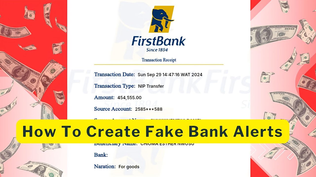 How to create fake transfer receipt @darkwebtool - YouTube