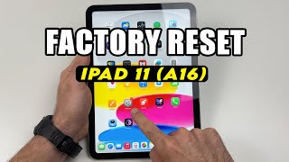 Ipad 11 A16 How To Factory Reset