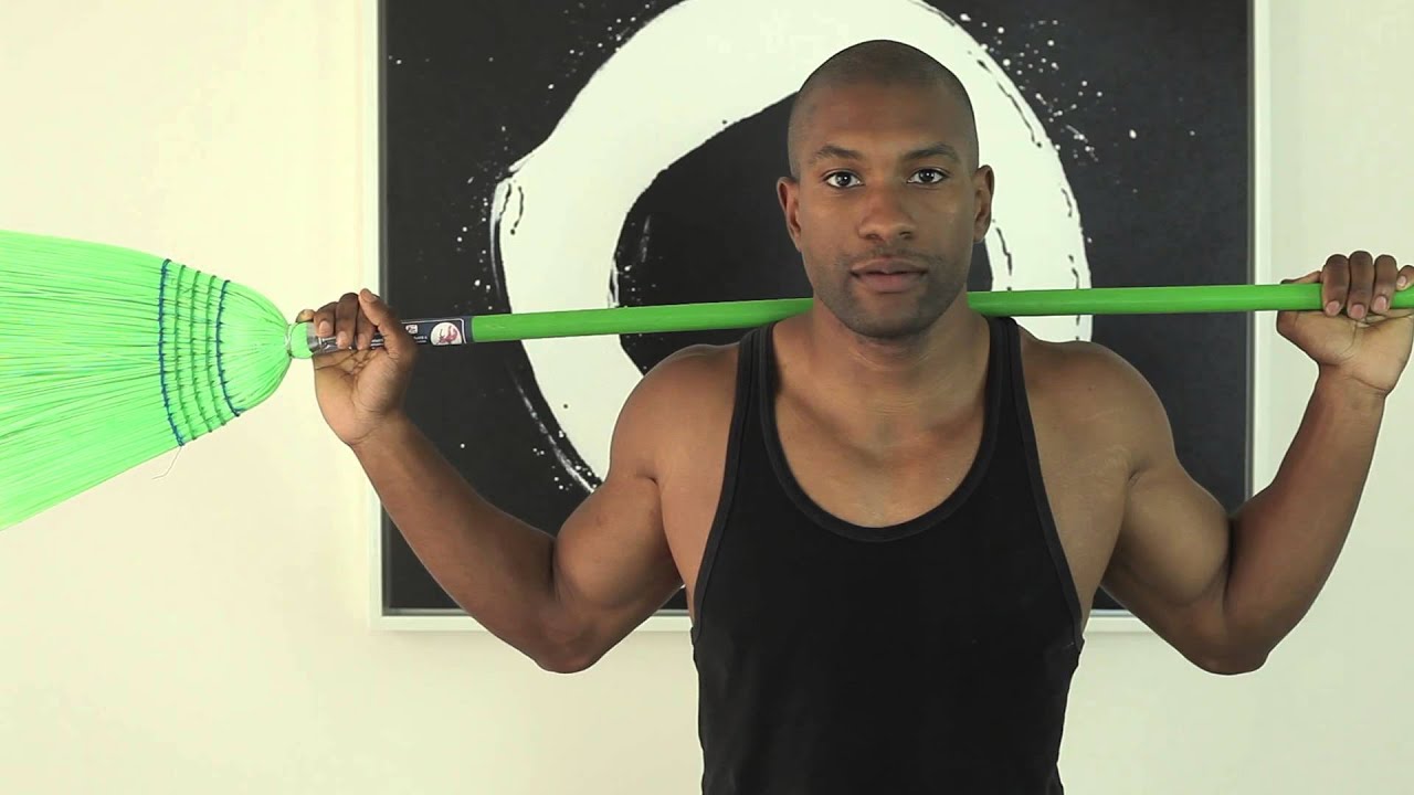 Exercises Using a Broom Stick Whole Body Workouts YouTube