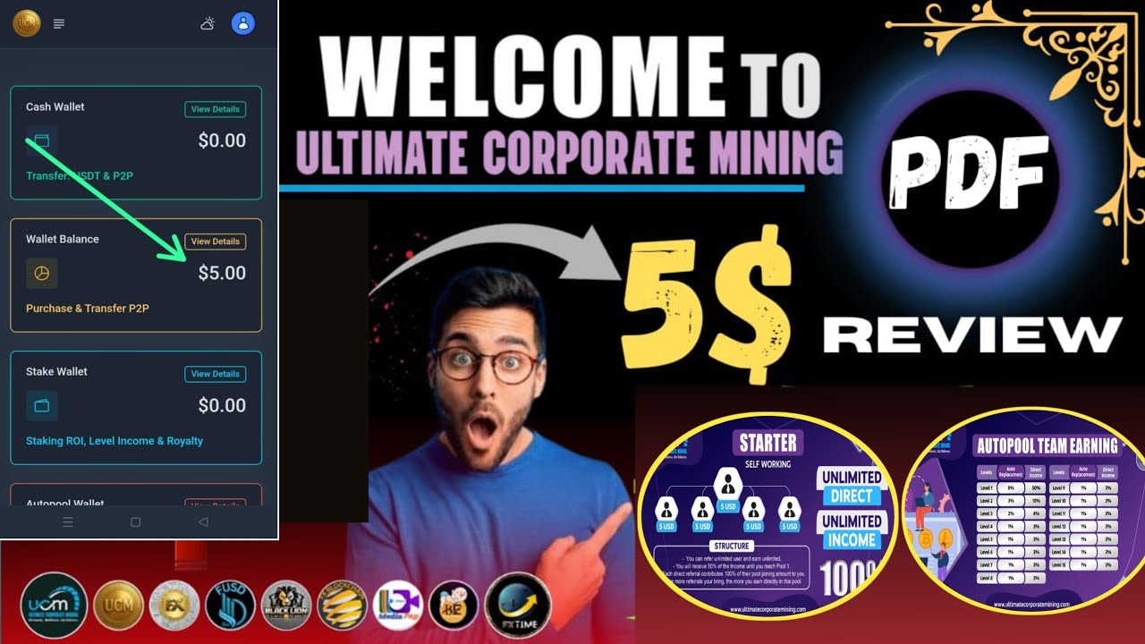 Ultimate corporate mining Project new update | UCM Website Full Review | UCM Project Real or fake
