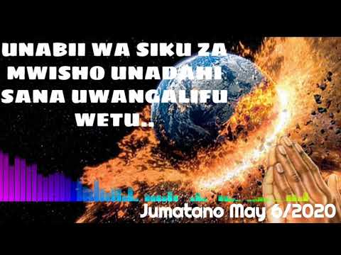 UJUMBE WA SIKU ZA MWISHO HUU HAPA 