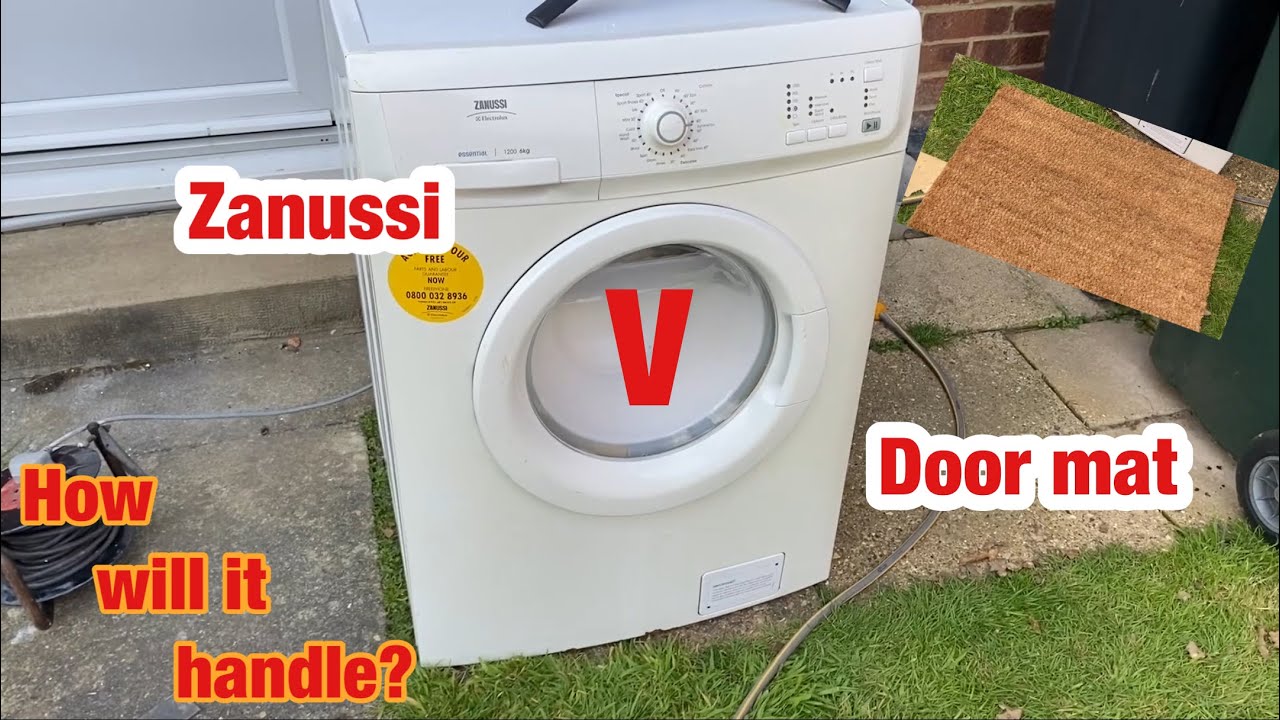 Zanussi Electrolux Essential ZWF12070W || How will it handle?: Door mat V Zanussi