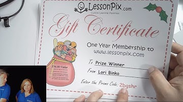 LessonPix Quick Tip: Give a Gift of LessonPix