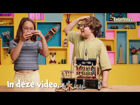 LEGO UNBOXING LEGO Harry Potter Kasteel Zweinstein: de grote zaal 76435 | Intertoys