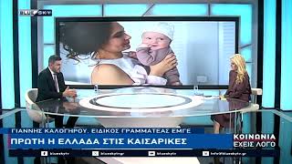 Πρώτη στις καισαρικές η Ελλάδα: Στο BLUE SKY ο Γυναικολόγος Γιάννης Καλογήρου