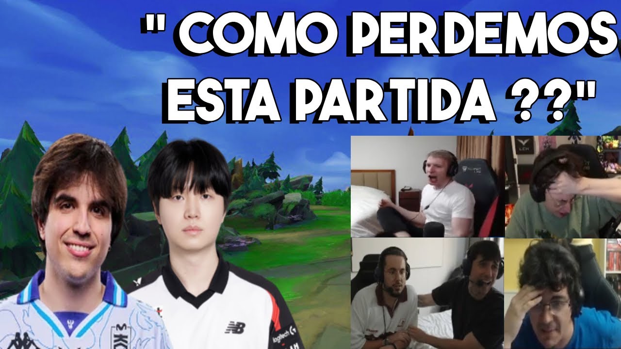 Streamers Reaccionan al Throw de KOI contra KT en Worlds