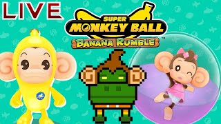 Super Monkey Ball: Banana Rumble Live #3 - Lets Get Bananas