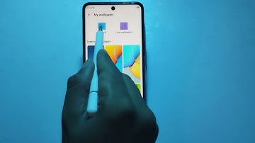 how to set custom wallpaper in Tecno camon 17