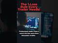 The 1-Loss Rule Every Trader Needs! 📉 #shorts #trading
