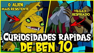 CURIOSIDADES RÁPIDAS E INTERESSANTES SOBRE BEN 10!!!!