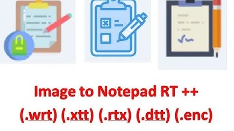 Image to Notepad RT ++  Conversion  WRT autotyper 4.0