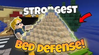 I Make The Strongest Bed Defense In Bedwars! 🔥| [ BlockmanGo ]