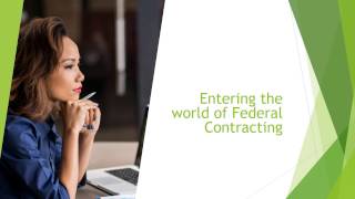 Federal Contracting: Register Your Business In SAM!