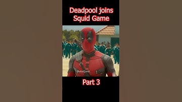 What If Deadpool In Squid Game 😱 #shorts #squidgame #shortvideo