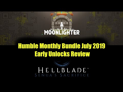 Видео: Hellblade: Senua's Sacrifice и Moonlighter - заголовки июльского ежемесячного набора Humble
