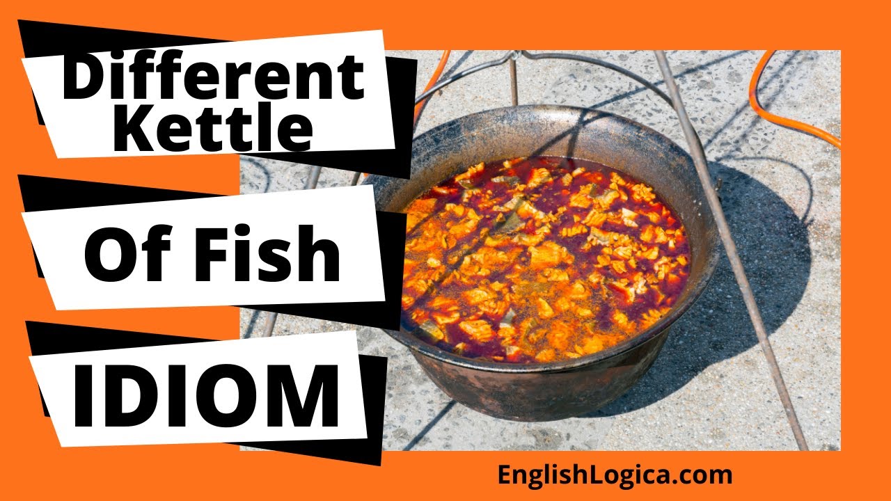 Different Kettle Of Fish - Idiom | How To Use Different Kettle of Fish |  Everyday English Vocabulary