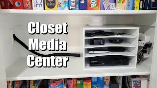 Building a Closet Media Center for your TV