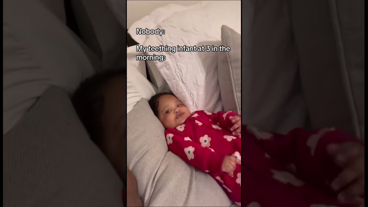 Life as a newborn parent with a teething baby! 