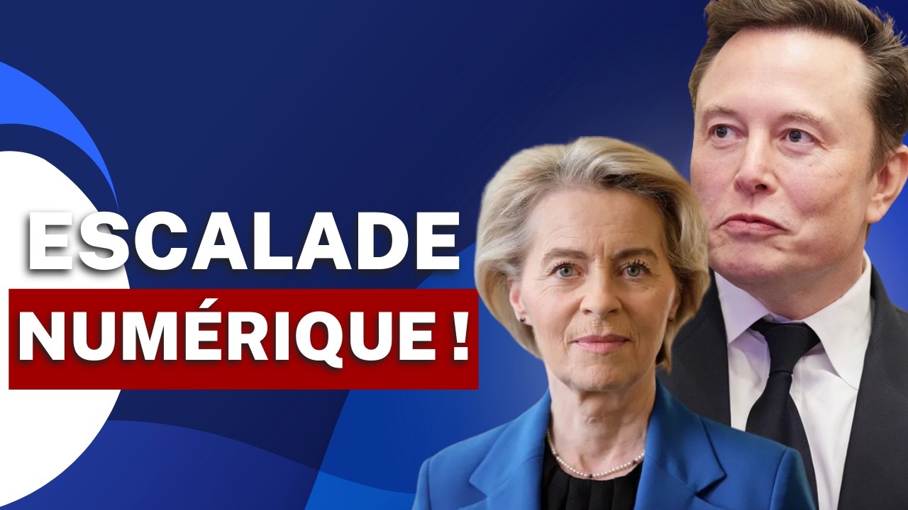 Musk attaque directement von der Leyen — bras de fer numérique qui secoue l’Union européenne !