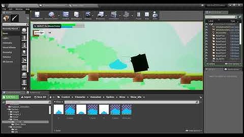 Ue4- Testing - Slime Animation - Jump