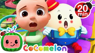 Humpty Dumpty| CoComelon/Lellobee City Farm, Sing Along Songs for Kids