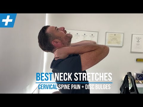 Best Neck Stretches for Cervical Spine Pain and Disc Bulges | Tim Keeley | Physio REHAB