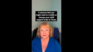 6 reasons that you might want to modify or change your child support order in Texas. by Laura D. Heard Law Firm Inc 20 views 3 weeks ago 1 minute, 56 seconds