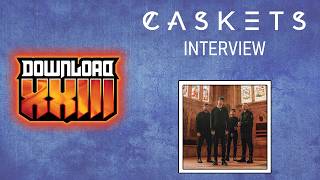 Caskets Download Festival Interview 2026
Caskets join Dann from The Mike James Rock Show backstage at Download Festival 2026! 🎸
Matt and Craig discuss opening the Avalanche Stage, performing while battling illness, upcoming appearances at Warped Tour and US festivals, plans for new music, the possibility of an acoustic reimagined release, and the hilarious story of accidentally eating Fred Dursts breakfast. Plus, festival season, touring plans, and what could be next for one of the UKs fastest-rising rock bands.
Subscribe for more exclusive Download Festival interviews and rock & metal content. Caskets Download Festival Interview 2026
