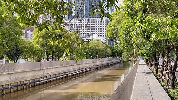 ปรับปรุงภูมิทัศน์คลองช่องนนทรี ฟิลชองกเยชอนแห่งกรุงเทพ เฟส 3 : ฉบับเดินดูเท่าที่การก่อสร้างจะอำนวย