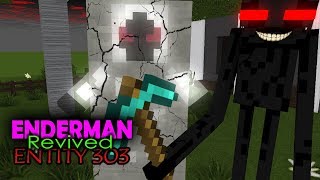 MONSTER SCHOOL : ENDERMAN REVIVED ENTITY 303 - EPIC SCULPTING