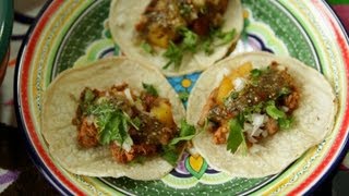 Rezept Mexikanische Tacos Mit Schweinefleisch Und Ananas Al Pastor Youtube 