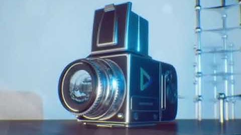 Vintage Camera Logo Reveal