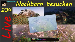 Nachbarn besuchen #234 - 21:00 Uhr - So geht Minecraft mit Benjamin - Minecraft 1.20.4 #live