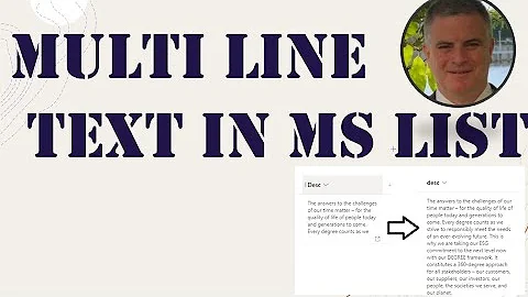 How to show column multiple lines of text in SharePoint list Correctly?