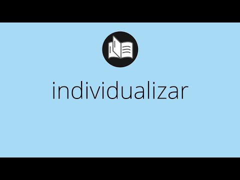 Vídeo: Individualizando o significado em inglês?